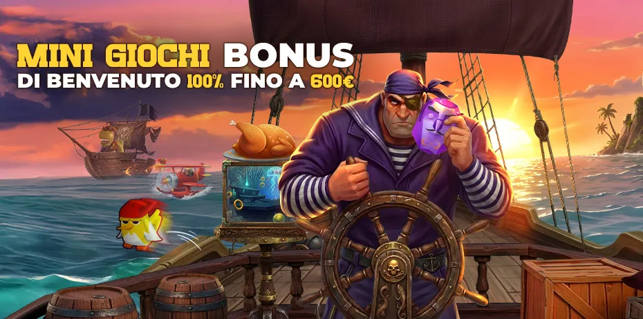 Bonus di benvenuto minigiochi Donbet: 100% fino a 600 €